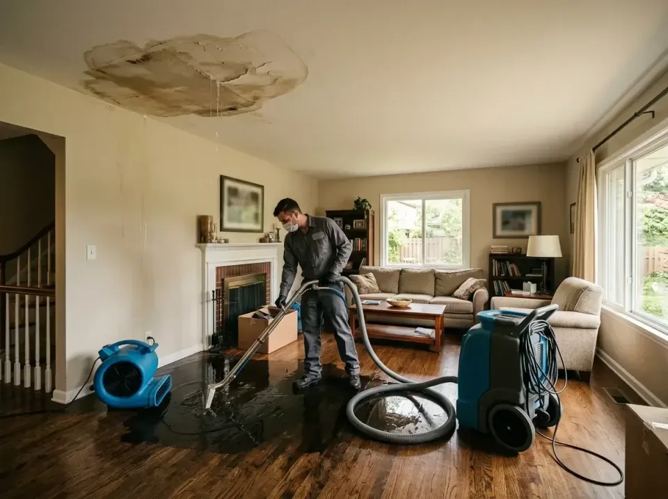 attic-pipe-burst-ceiling-drip-008 — frequently asked questions, Water Damage Restoration & Carpet Care in St. Charles, MI